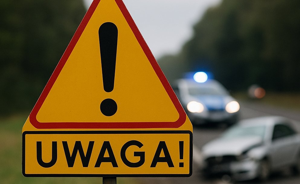 Wypadek koło Radomia – DK12 zamknięta, ruch lokalnymi drogami
