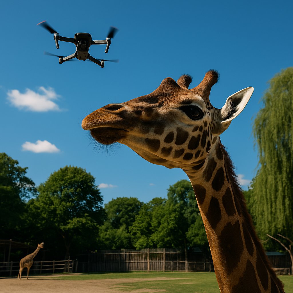 Warszawskie zoo apeluje, by nie latać dronami nad wybiegami zwierząt