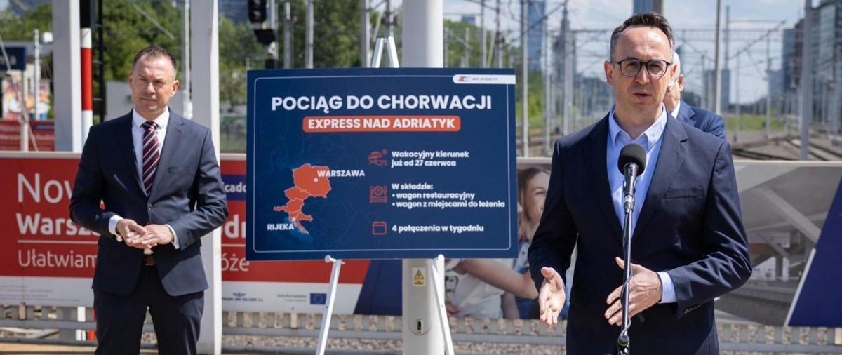 Rusza bezpośredni pociąg z Polski do Chorwacji