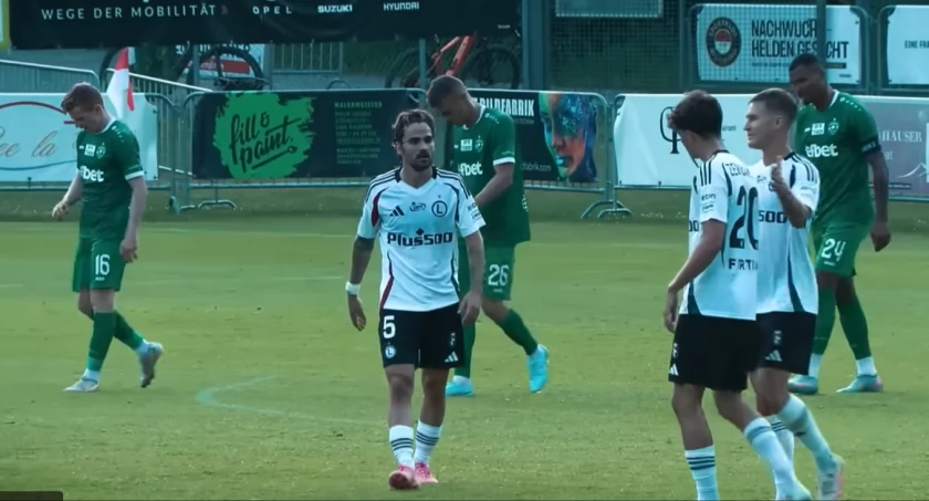 Legia remisuje z Łudogorcem w nietypowym sparingu – młodzieżowcy na ratunek