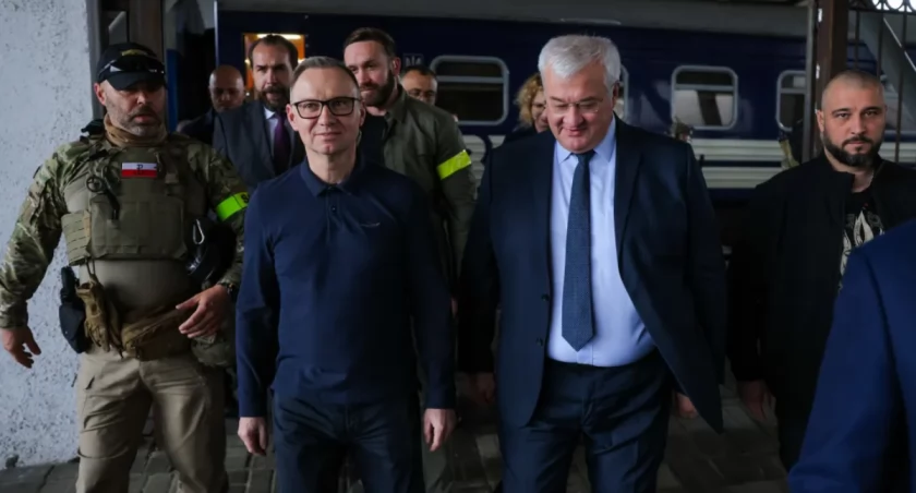Duda w Kijowie! Tajna wizyta prezydenta Polski