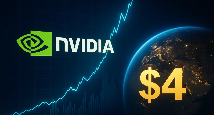 Technologiczny tytan – Nvidia jako pierwsza z wyceną 4 biliony