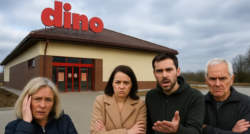 Ekskluzywny Wilanów kontra Dino. Sklep jeszcze nie otwarty, a już wojna