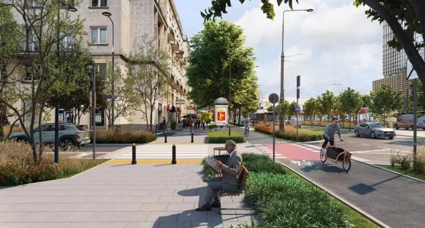Marszałkowska bez korków? Pomogą zielone tory