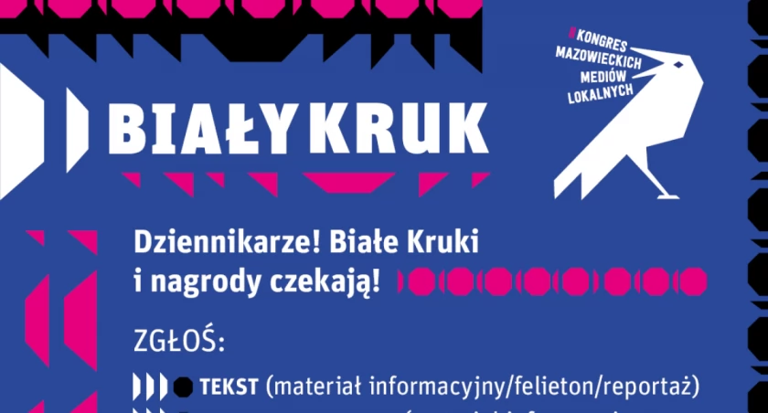 „Biały Kruk” dla dziennikarzy mediów lokalnych – ostatnie dni na zgłoszenia!