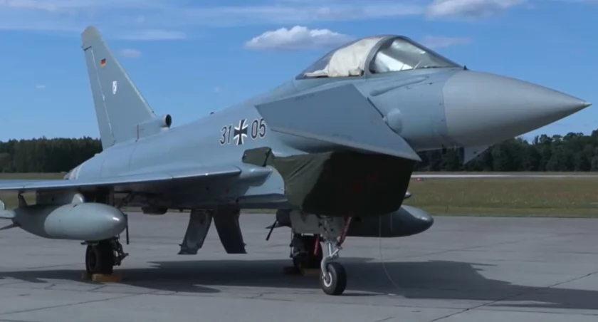 Bezpieczne Mazowsze: Eurofightery na dyżurze