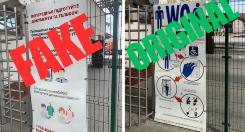 Polska na celowniku dezinformacji. Absurdalne zdjęcia z granicy