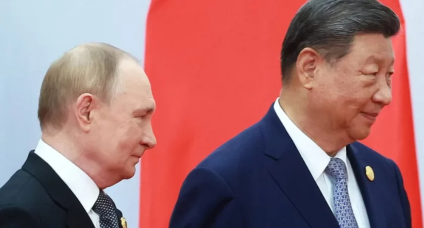 Nietypowa rozmowa Xi z Putinem. Wszystko się nagrało