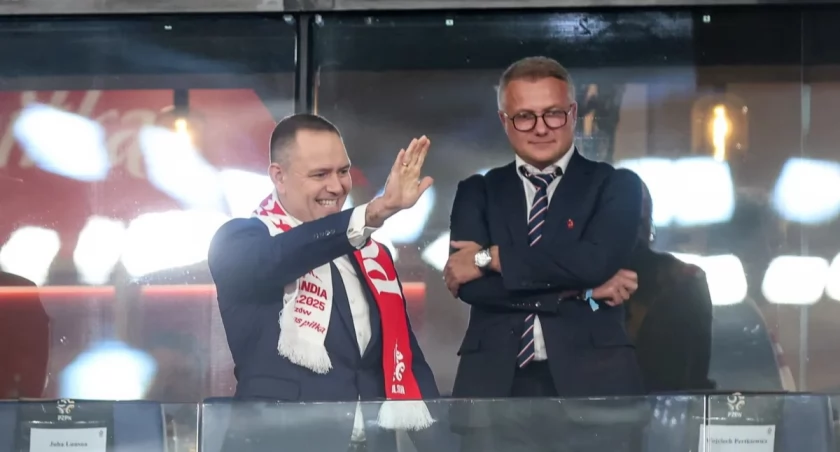 Tak świętował z kadrą Nawrocki. Zdjęcia mówią wszystko