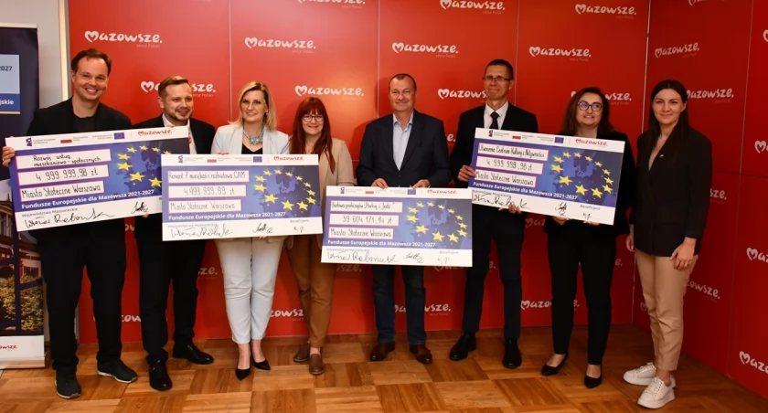 Cztery nowe projekty Warszawy z unijnym wsparciem