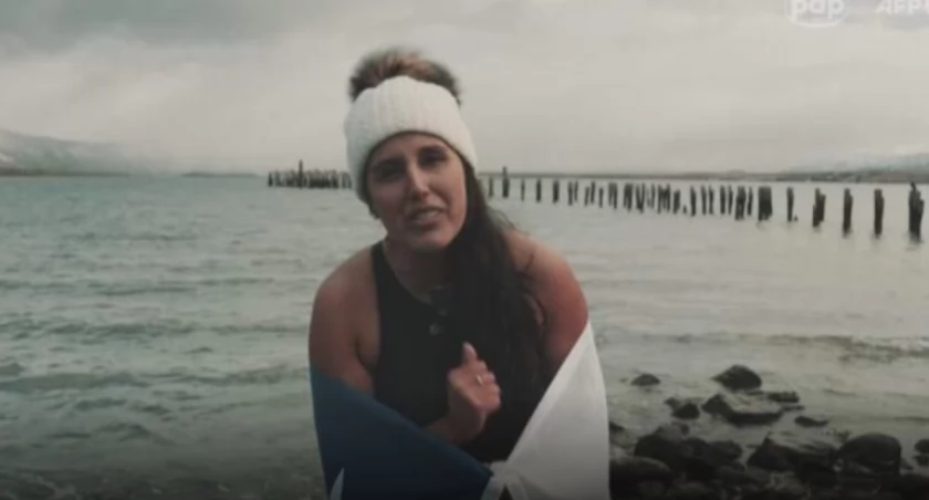 „Lodowa Syrena” znów zadziwia świat [WIDEO]