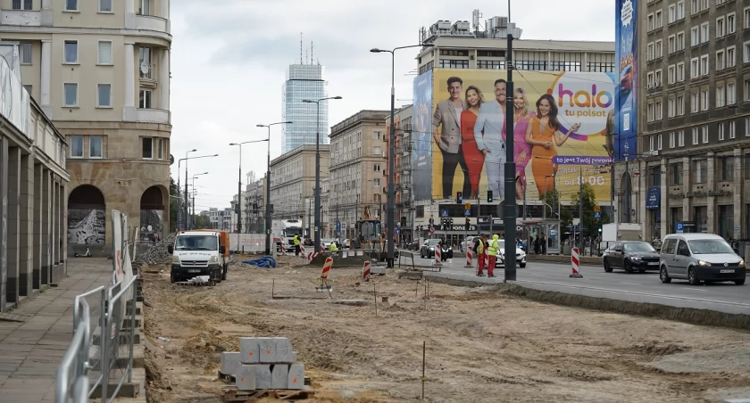 Wielki remont przy wolskim ratuszu – tydzień utrudnień
