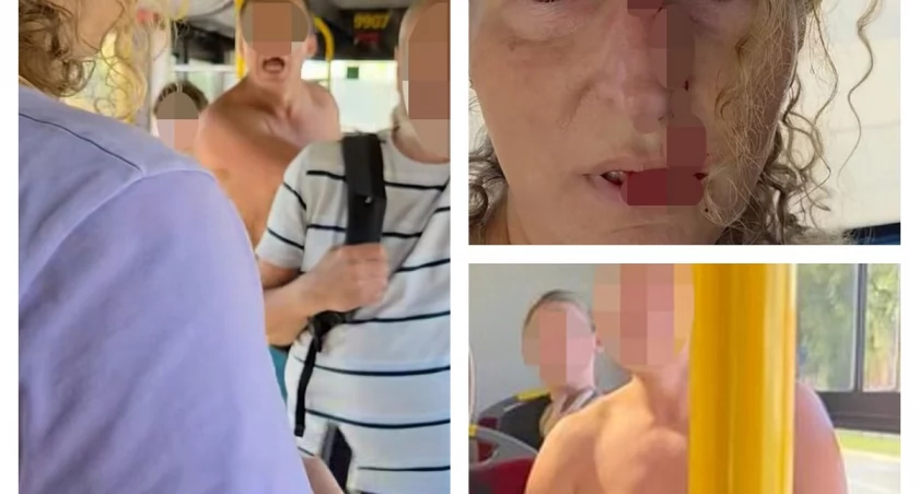 Warszawa: obroniła Ukrainkę w autobusie, została brutalnie uderzona. Pasażerowie pozostali obojętni