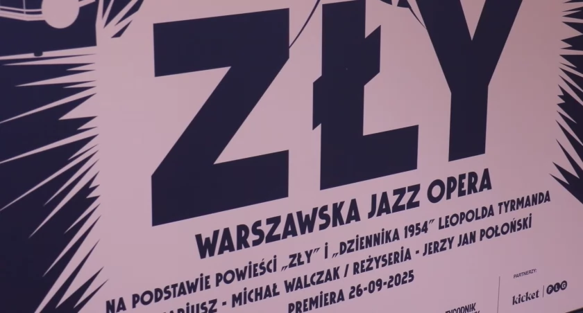 Tyrmand na scenie. Premiera „Złego” w jazzowej odsłonie