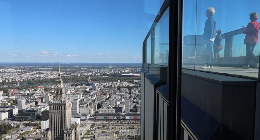 [WIDEO] Warszawa sięgnęła nieba. Highline otwarty dla odwiedzających