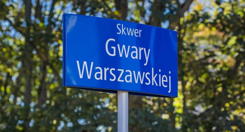 Gwara stolicy wśród zieleni i świateł girland