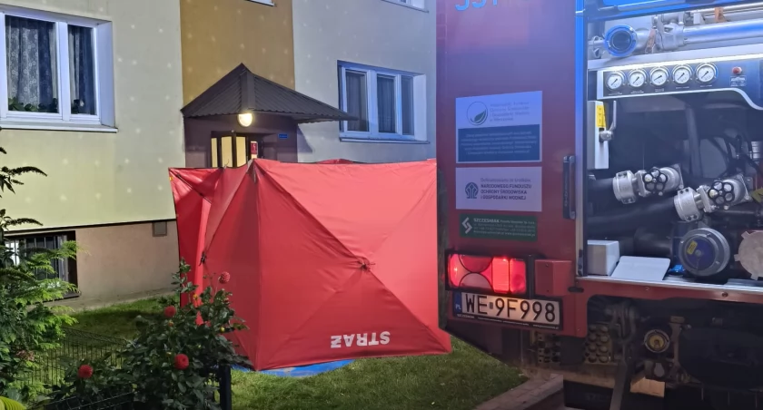 Dwóch mężczyzn zginęło w nocnym pożarze mieszkania