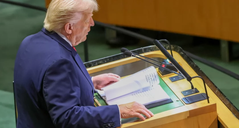 [WIDEO] Europejscy przywódcy przyjęli plan Trumpa w sprawie zakończenia wojny w Strefie Gazy