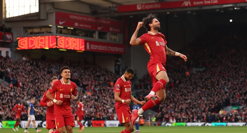 Piłkarska LM - popisy faworytów, ale wpadka Liverpoolu