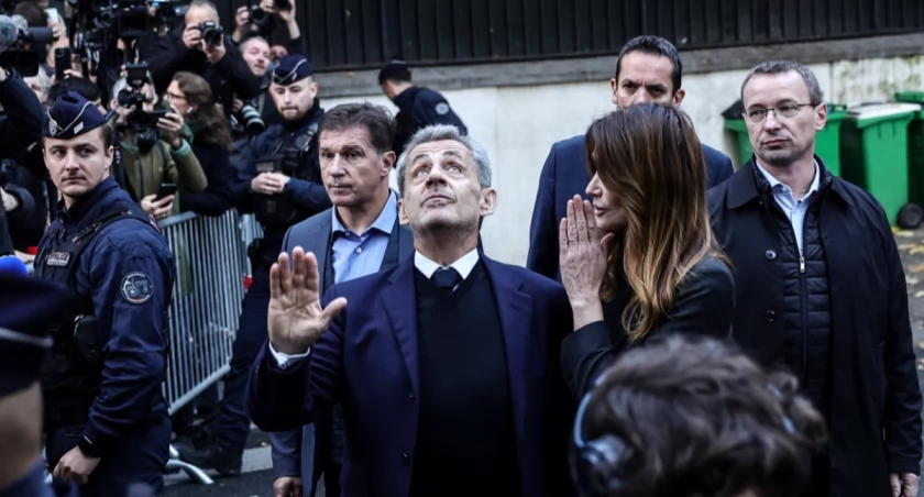 [ZDJĘCIA] Upadek legendy: Nicolas Sarkozy trafia za kratki!