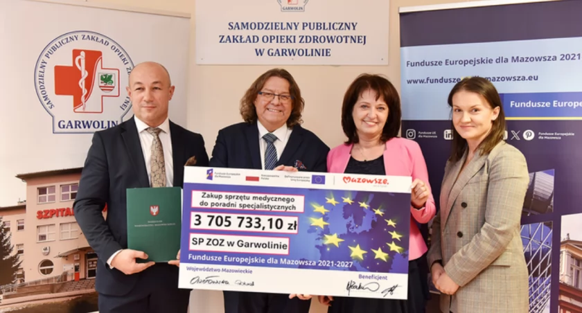 Garwolin: ponad 3,7 mln zł z Funduszy Europejskich na nowoczesny sprzęt dla szpitala