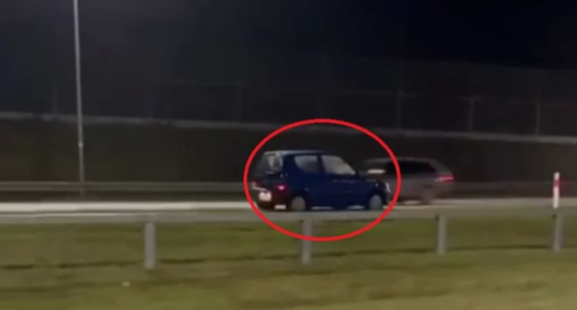 Szok na Mazowszu: Starsza kobieta pędziła 70 km pod prąd na S7!