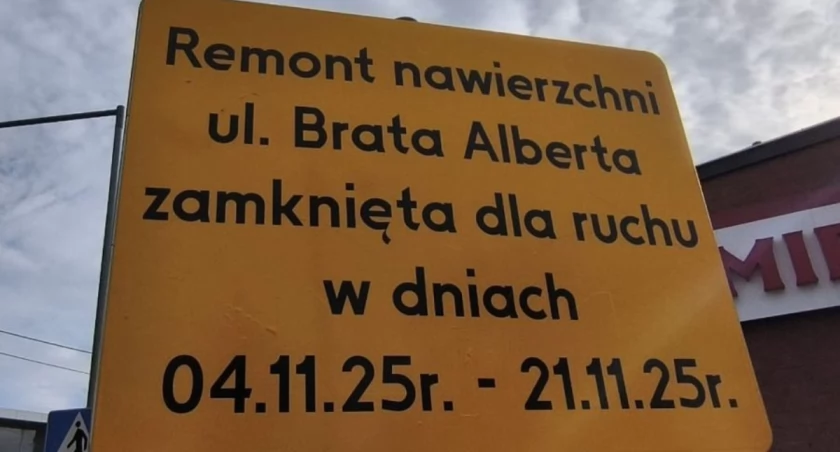 Paraliż Wesołej! Ulica Brata Alberta zamknięta na trzy tygodnie