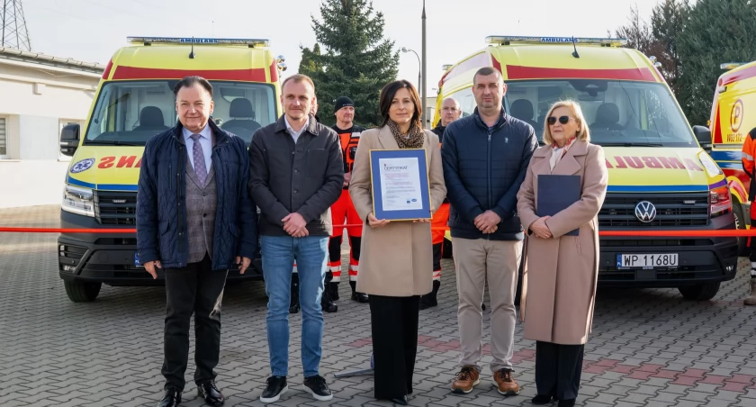 Nowe karetki dla Mazowsza! Szybsza pomoc w Sierpcu, Iłowie i Staroźrebach
