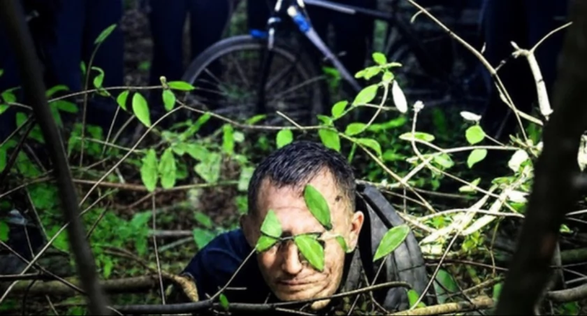 Zaginął w lesie... i zasnął pod gałęziami