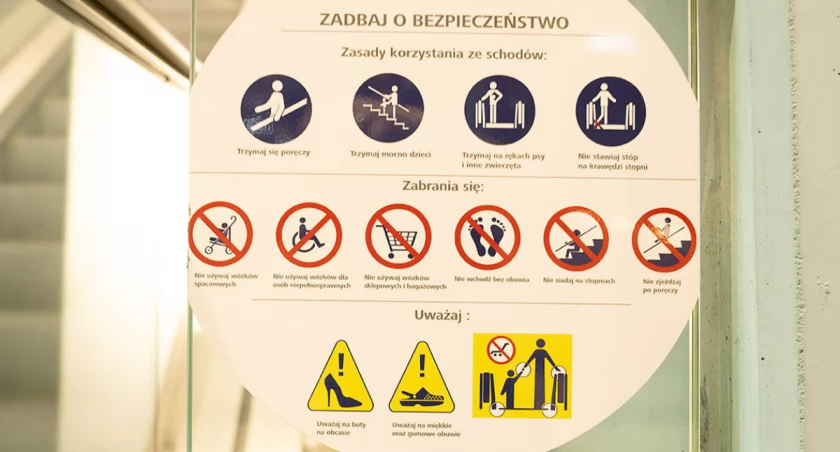 Schody ruchome mogą być bardziej niebezpieczne, niż myślisz. Co na to Warszawiacy? 