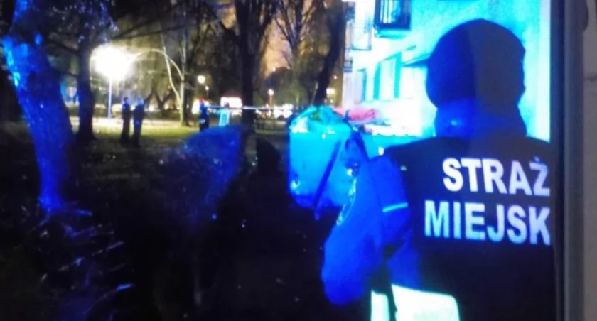 Dramat na Kinowej. Ranna kobieta na trawniku
