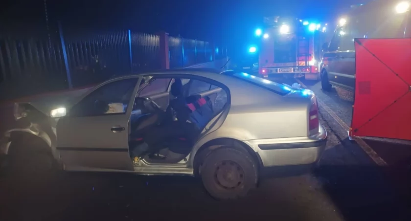 Kierowca zginął pod cmentarzem 
