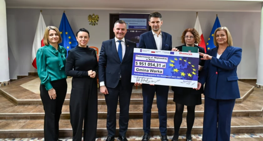 Prawie 6 mln zł dla Warki