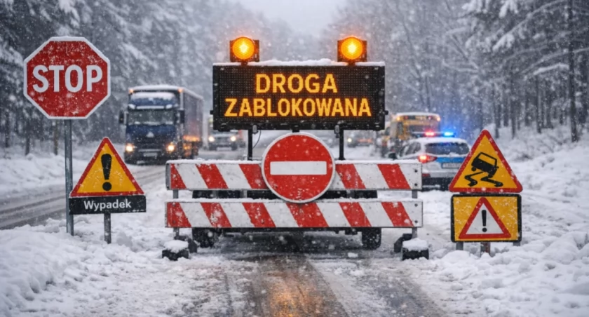 Biała pułapka na S7. Jedni stali godzinami, inni zawracali w środku nocy