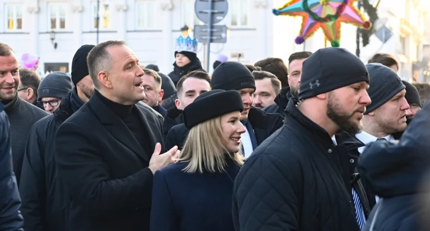 Nawroccy też wyszli na ulice Warszawy