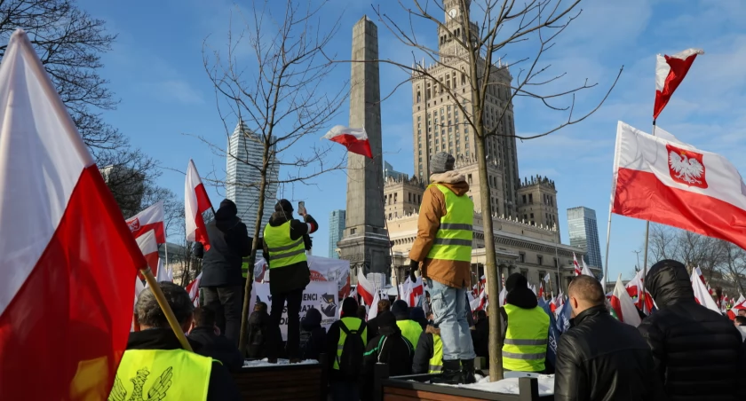 [Zdjęcia] Bitwa o polską żywność trwa na ulicach Warszawy