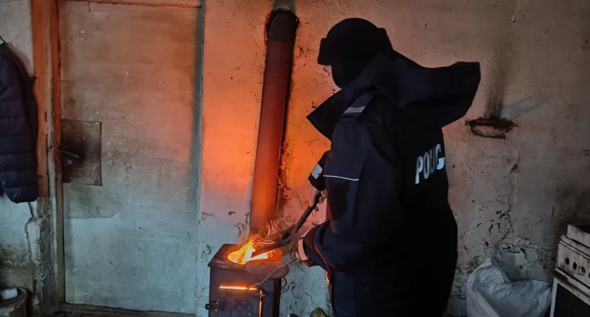 W jego domu było zimniej niż na dworze