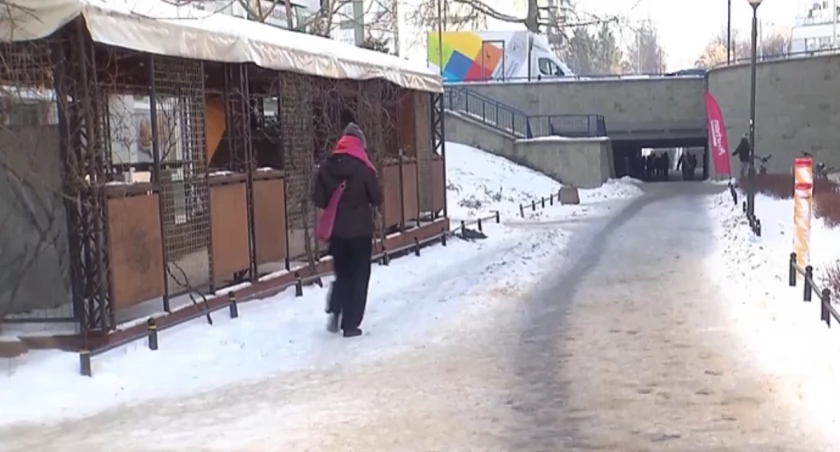 Zima wystawia mieszkańców Ursynowa na ciężką próbę