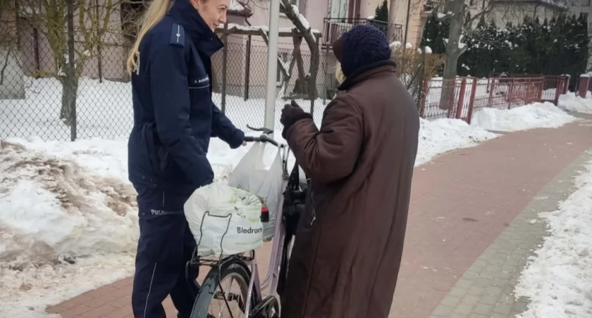 Każdy jej krok był niepewny
