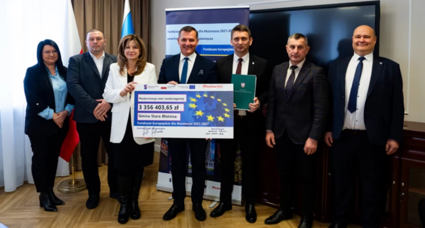 Ponad 3,3 mln zł dla gminy Stara Błotnica