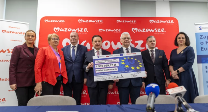 Miliony dla regionu ciechanowskiego