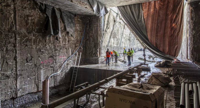 Pierwszy taki tunel w Warszawie