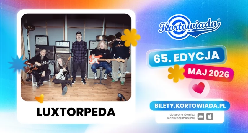 Spora dawka rocka na Kortowiadzie - Luxtorpeda dołącza do line-upu imprezy