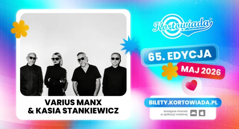 Varius Manx & Kasia Stankiewicz zagrają na Kortowiadzie 2026!