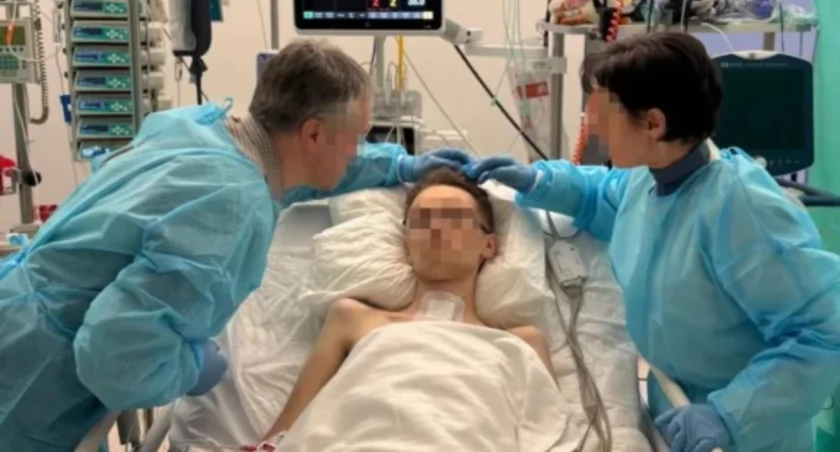 Stracił nogi, pomagając. Profesor dał 100 tys. i nie chce rozgłosu