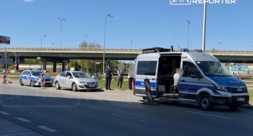 Groźny wypadek na Ochocie 
