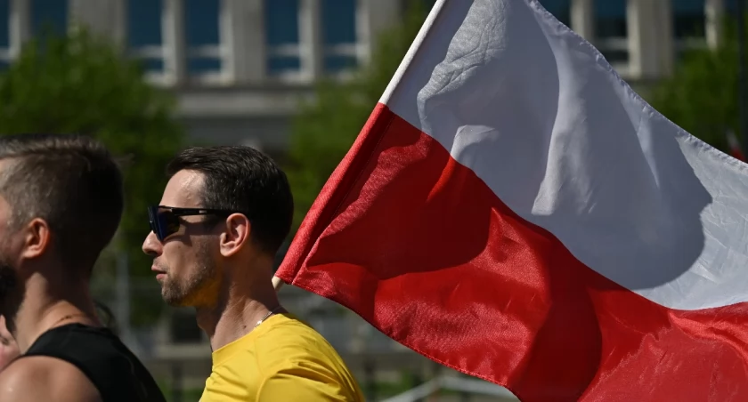 Tłumy na starcie Biegu Konstytucji 3 Maja w Warszawie