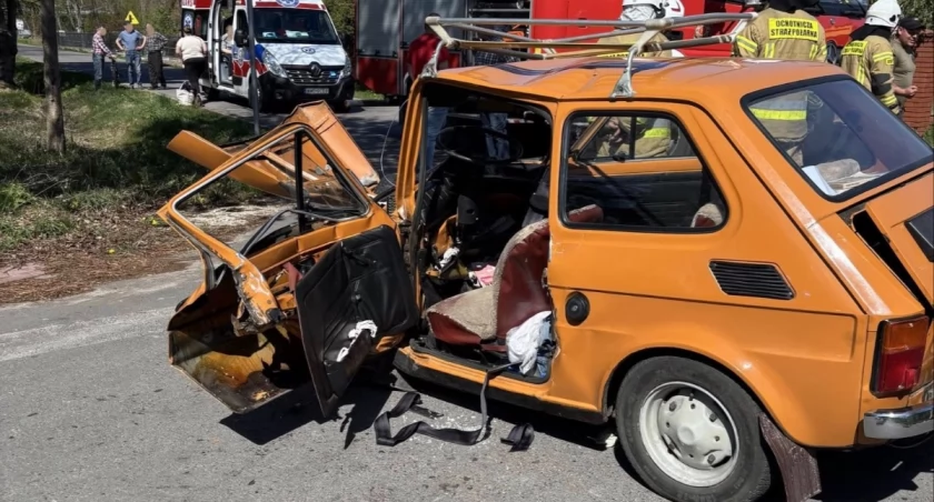 Maluch zderzył się z volkswagenem