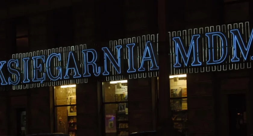Neon „Księgarnia MDM” wpisany do rejestru zabytków