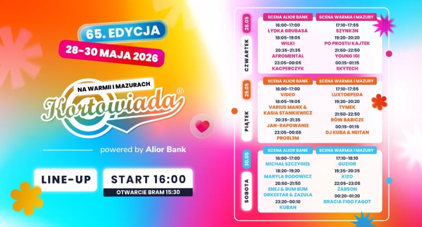 Kortowiada 2026 już za parę tygodni!